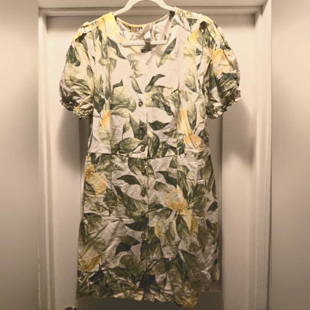 H&M Button-Down Summer Dress
